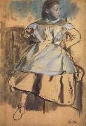 Edgar Degas Glulia Bellelli,Study for the belletti Family china oil painting artist